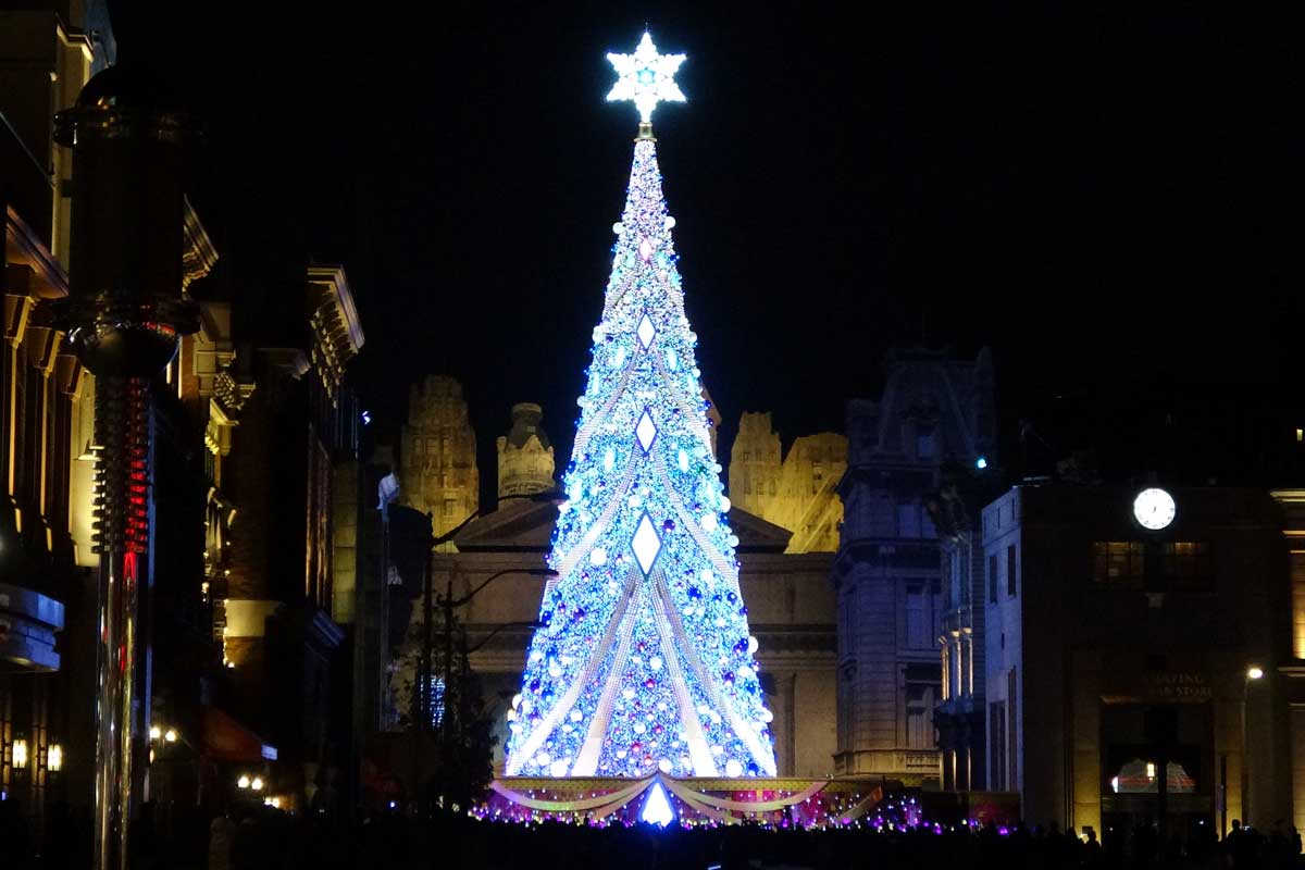 USJクリスマスツリー2023